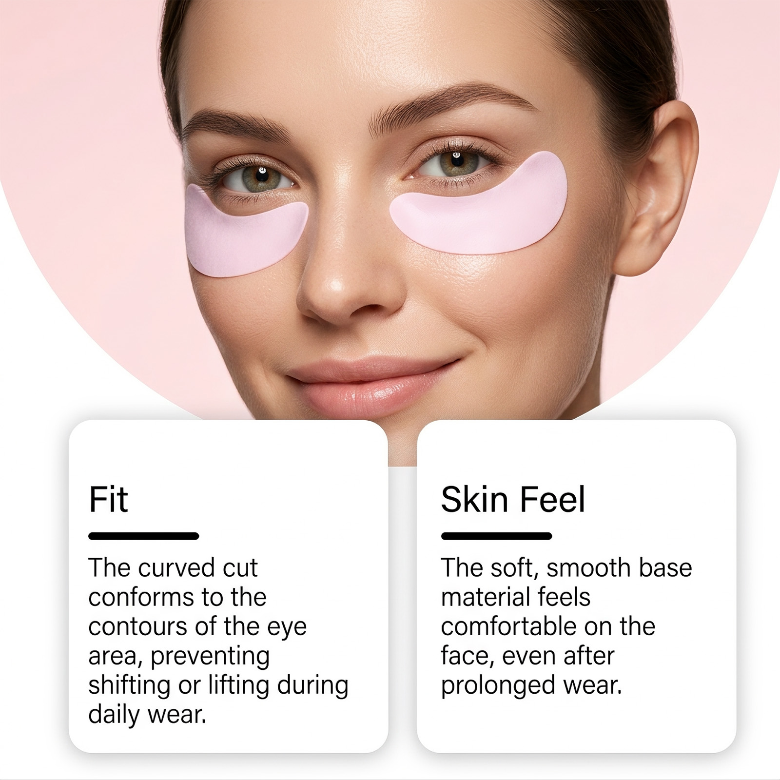 Eye Care Patch Daily Moisturizing Hydrating Gentle Comfortable Skin Friendly Periocular Skin Nourishing Care Sticker