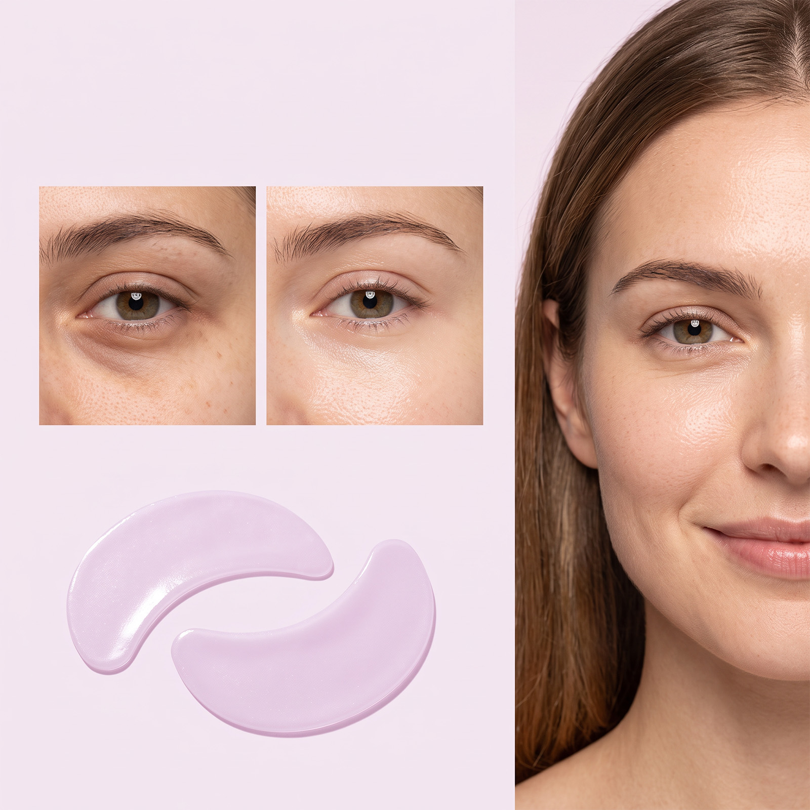 Eye Care Patch Daily Moisturizing Hydrating Gentle Comfortable Skin Friendly Periocular Skin Nourishing Care Sticker