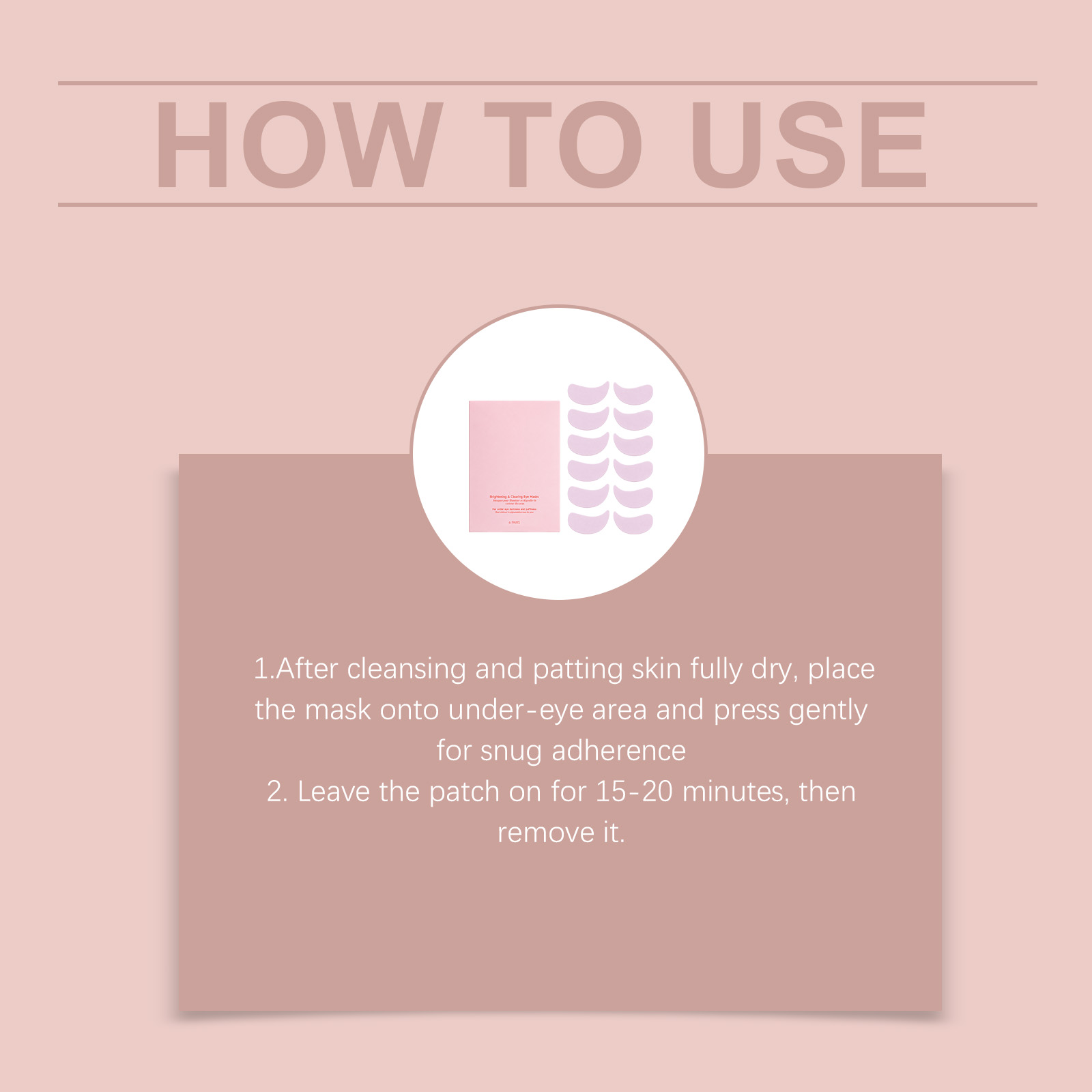 Eye Care Patch Daily Moisturizing Hydrating Gentle Comfortable Skin Friendly Periocular Skin Nourishing Care Sticker