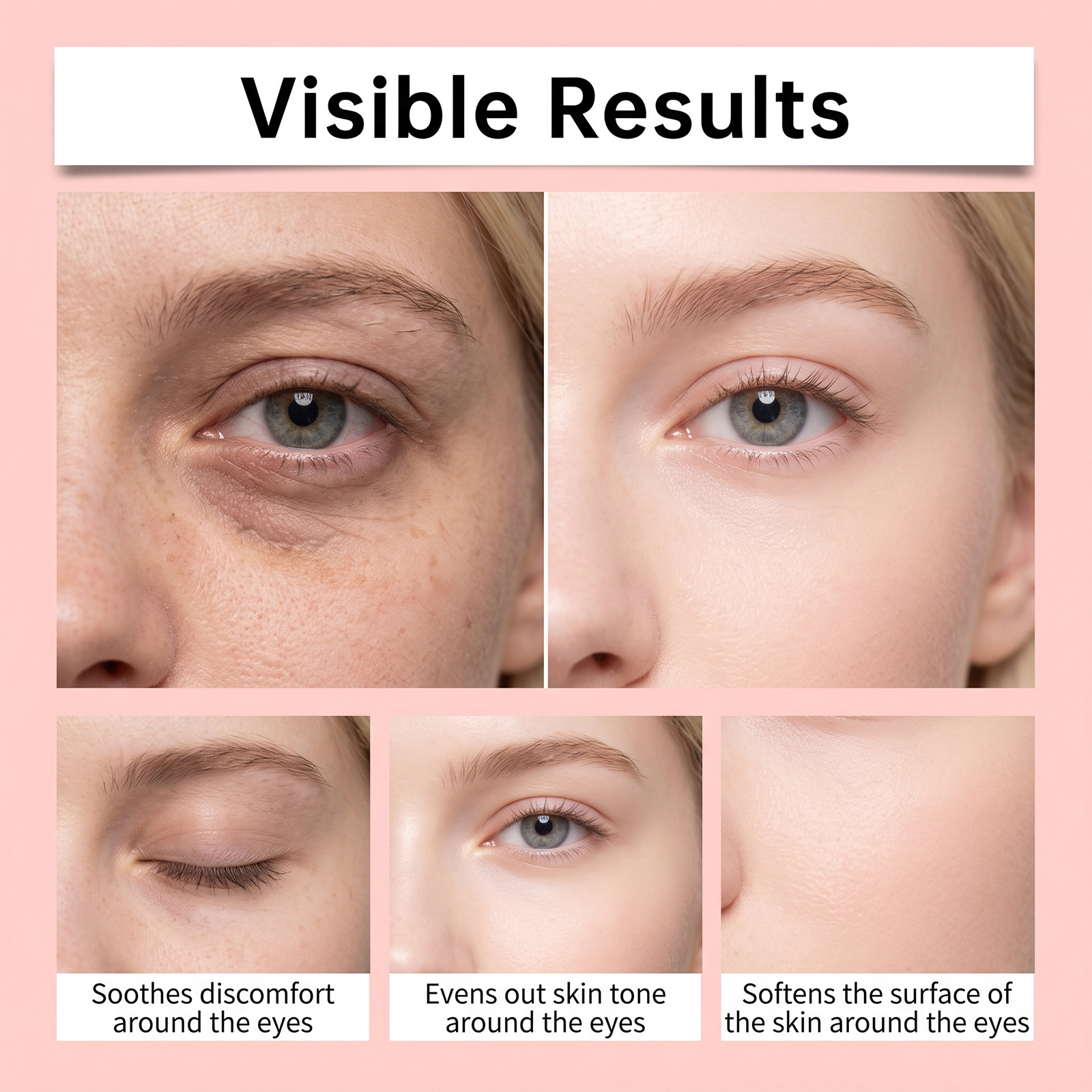 Eye Care Patch Daily Moisturizing Hydrating Gentle Comfortable Skin Friendly Periocular Skin Nourishing Care Sticker