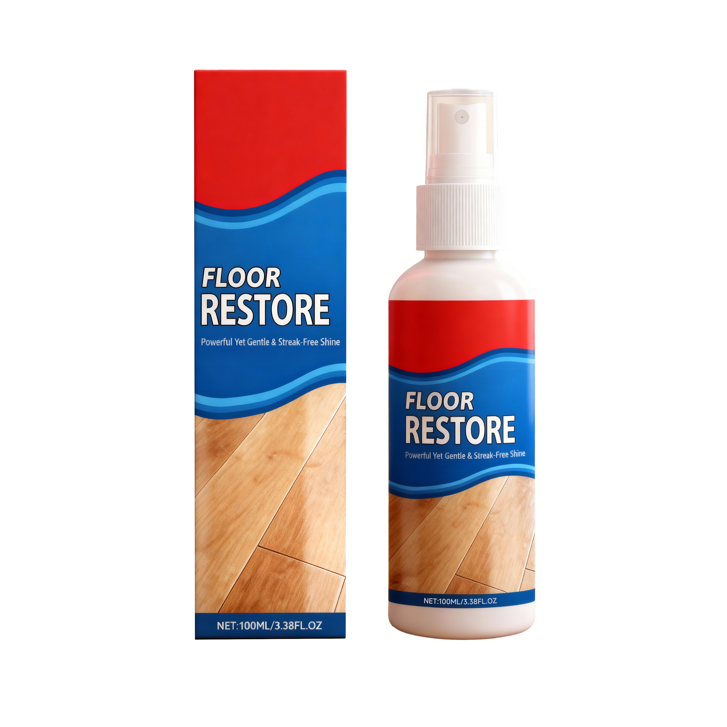 Wood Floor Polish Daily Household Multi Effect Stain Remover Scale Cleaner Brightening Mopping Detergent