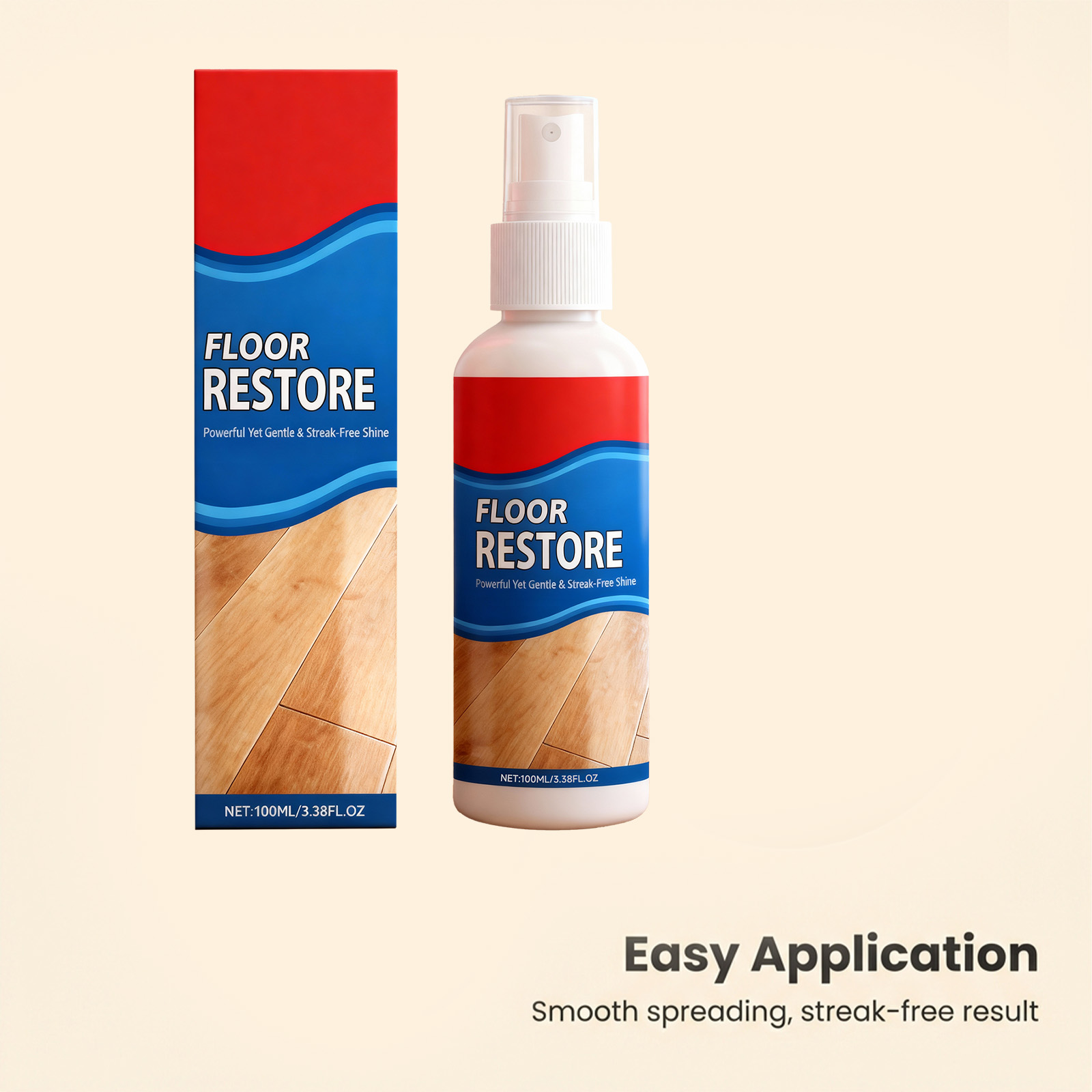 Wood Floor Polish Daily Household Multi Effect Stain Remover Scale Cleaner Brightening Mopping Detergent