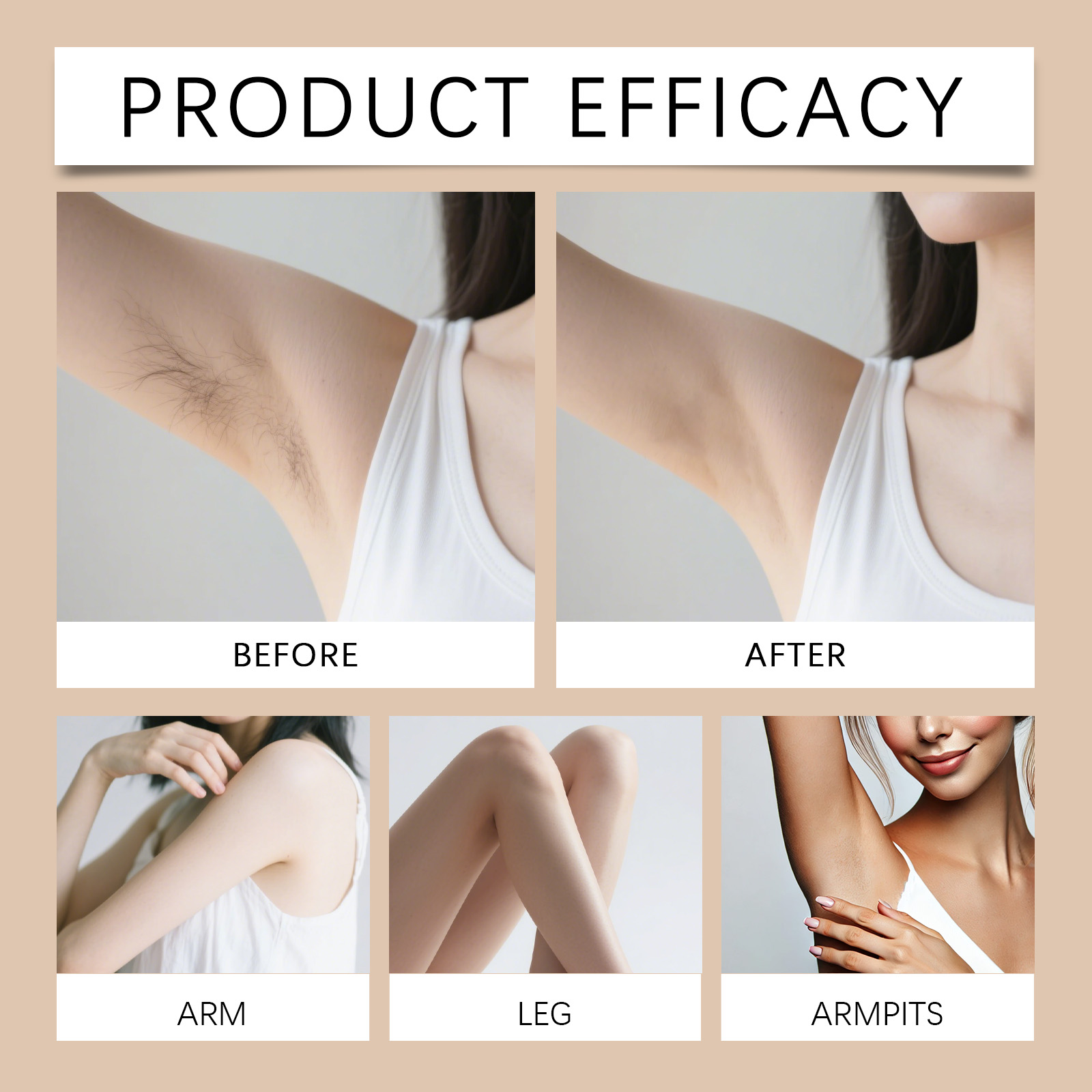 Hair Removal Essential Oil Post Depilation Soothing Moisturizing Silky Skin Plant Nourishing Care