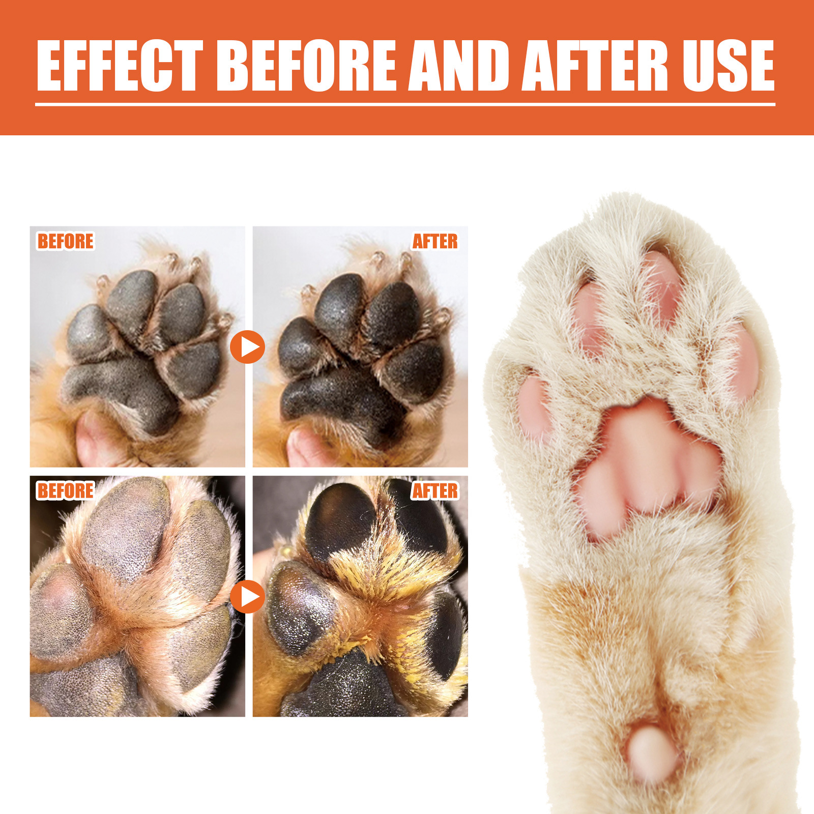 Pet Paw Balm Moisturizing Soothing Protection For Cats Dogs Cracked Paws Nose And Pads Daily Care