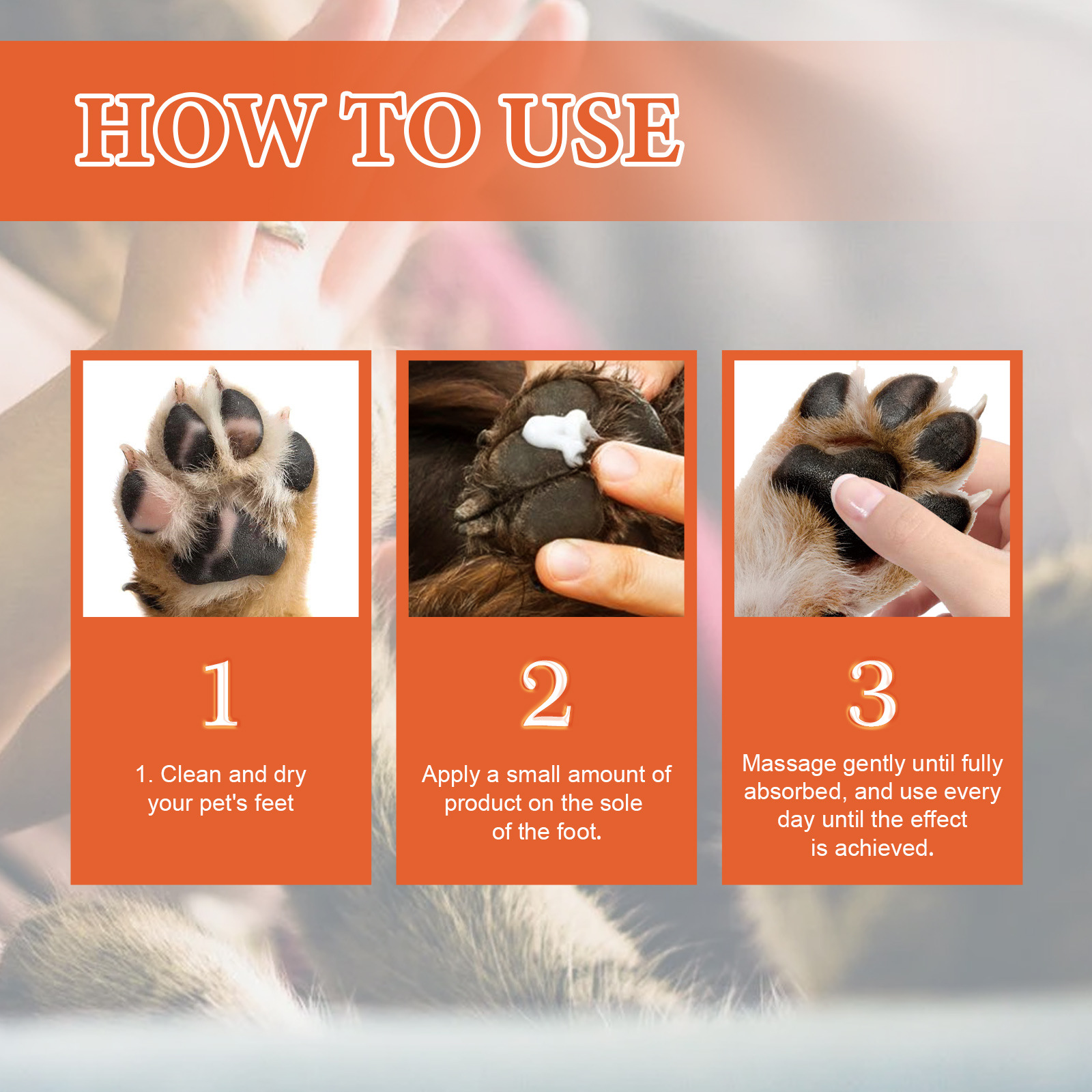 Pet Paw Balm Moisturizing Soothing Protection For Cats Dogs Cracked Paws Nose And Pads Daily Care
