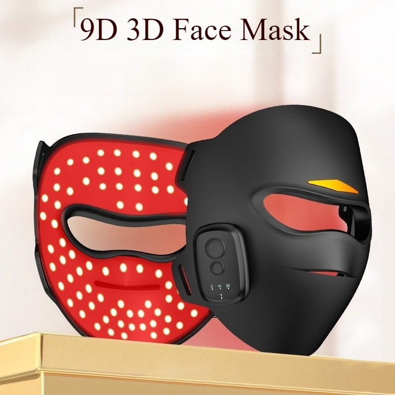 Light Therapy Face Masks Silicone LED Face Lamp Masks Aesthetics LED Face Mask Professional Home Use Beauty Devices Women Physiotherapy Skincare Device