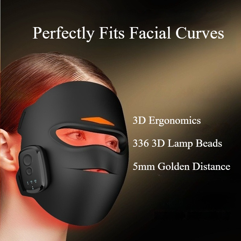 Light Therapy Face Masks Silicone LED Face Lamp Masks Aesthetics LED Face Mask Professional Home Use Beauty Devices Women Physiotherapy Skincare Device