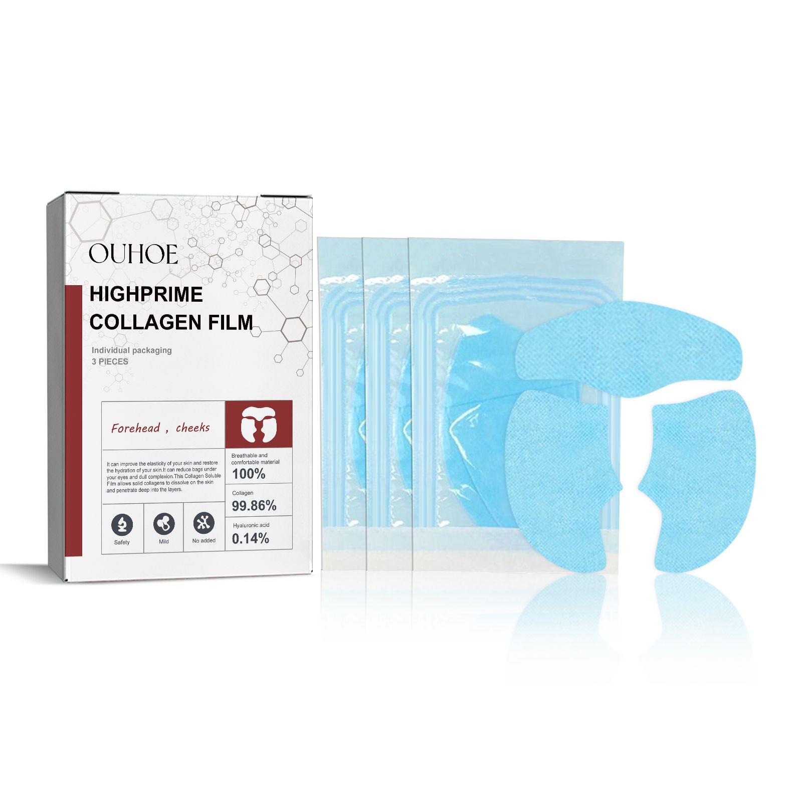 Collagen Mask Set Moisturizing Eye And Face Mask For Firming And Daily Skin Care