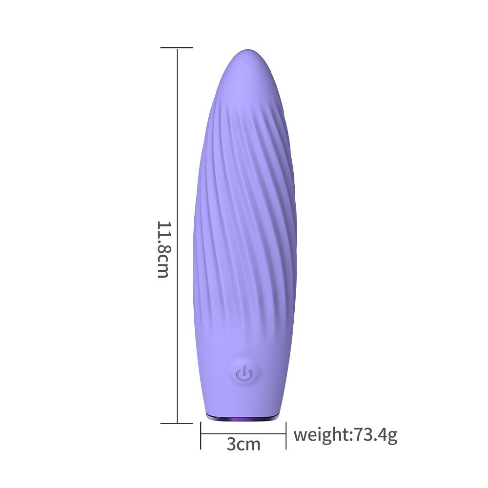 (Pink) Adult Toys Female Vibrator Massager Strong Textured Bullet Vibrator Sex Toy for Women Adult Products G Spot Clitoral Masturbation