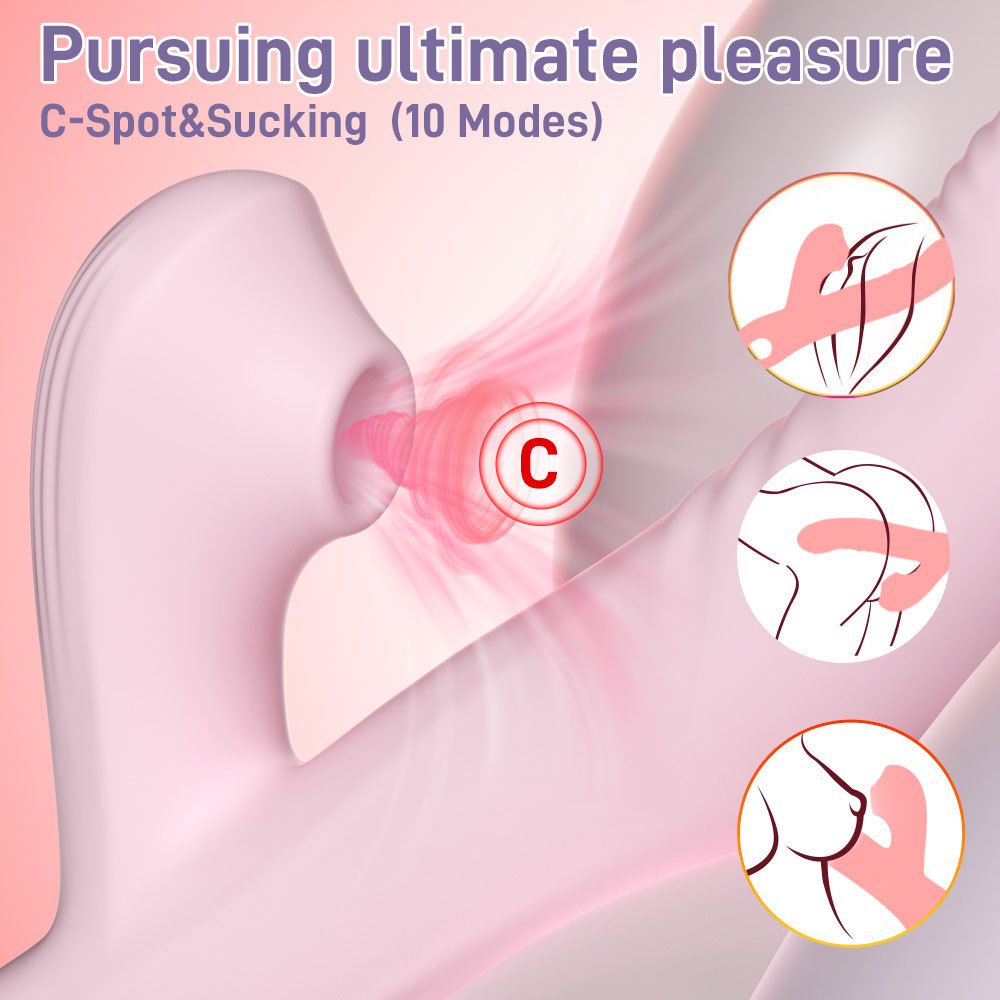 Rose Vibrator for Women G Spot Stimulation Massagers Wand Clitoral Stimulators Rotating Beads Telescopic Masturbator Adult Sex Toy Gift for Her