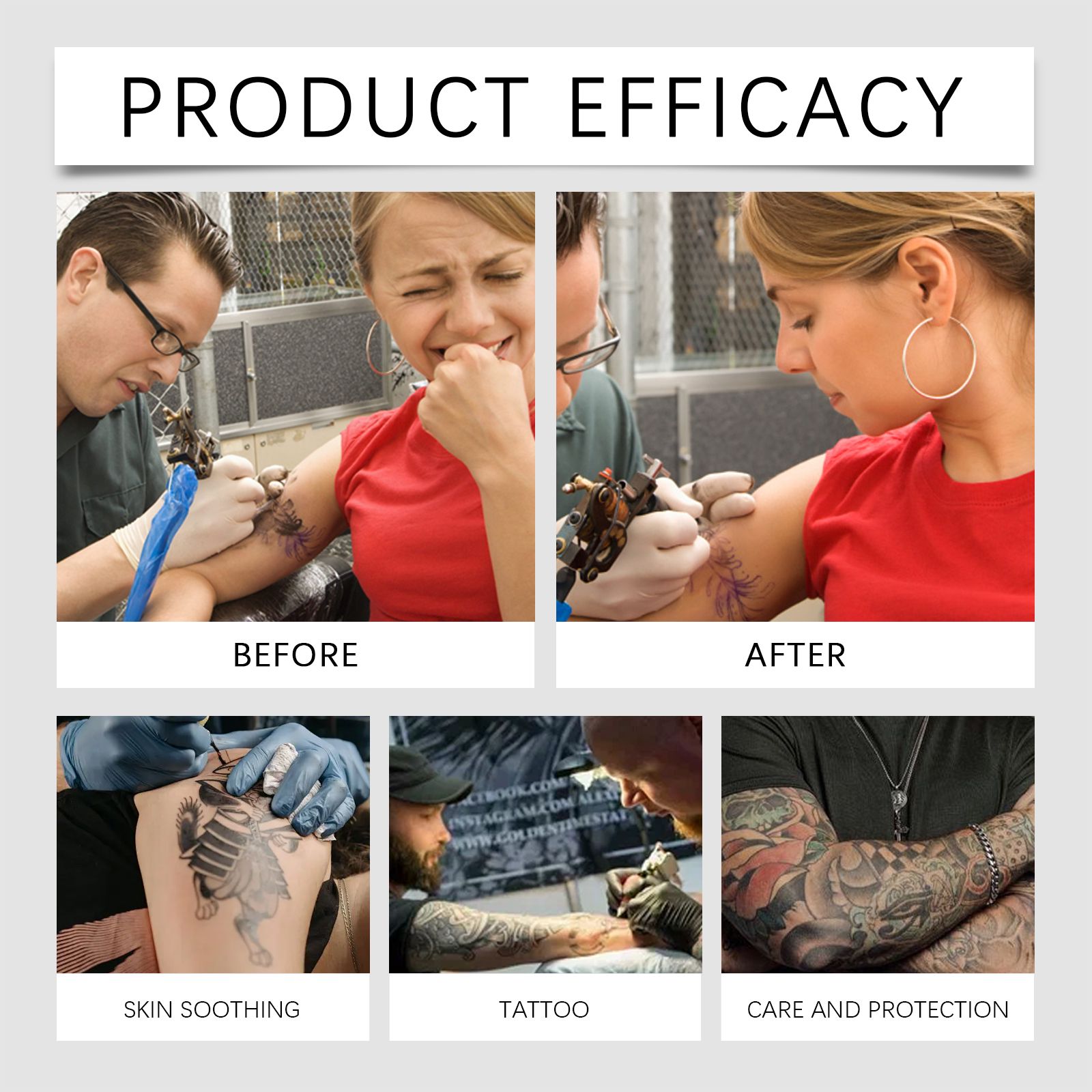 Tattoo Aftercare Cream Moisturizing Nourishing For Daily Skin Care And Sensitive Skin