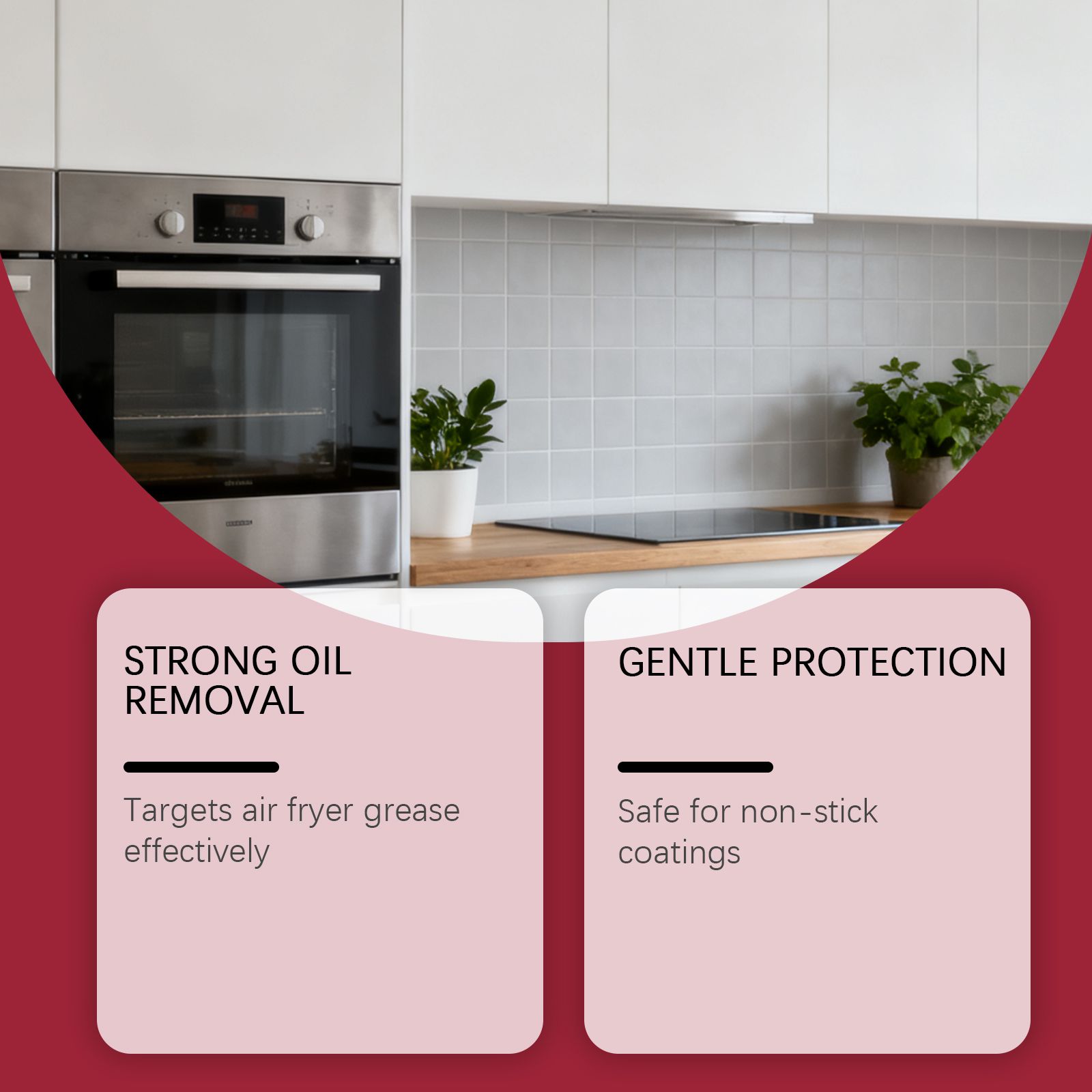 Air Fryer Cleaner Spray Degreasing For Daily Kitchen Appliance Cleaning
