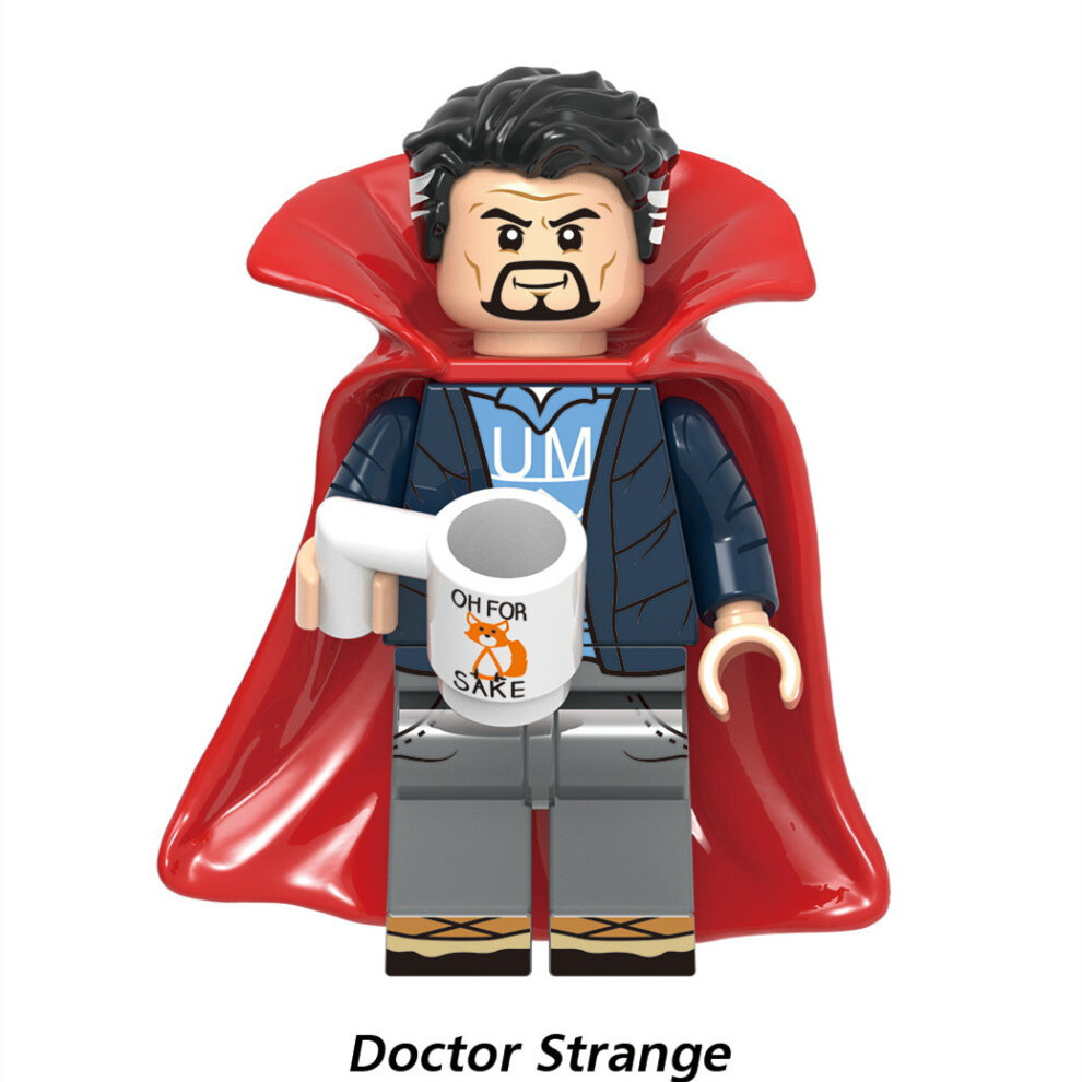 Building Block Minifigures ToysSpider Man Green devil Dr Strange Fit Lego 8PCS