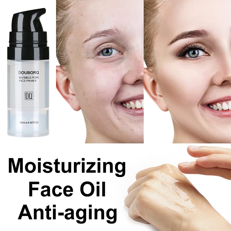 Makeup Primer Face Primer Invisible Pore Primer Facial Makeup Base Primer Poreless Essence All Matte Face Primer Oil Control Pre Makeup Cream Natural Blur Primer Soft Smooth Gel 12ml