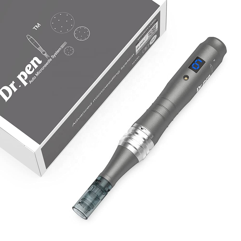 Dr. Pen Ultima M8 Microneedling Pen Professional Electric Auto Derma Pen Wireless Microneedle Needling Anti Aging Skin Care Tool Kit with 50pcs Needles Cartridges