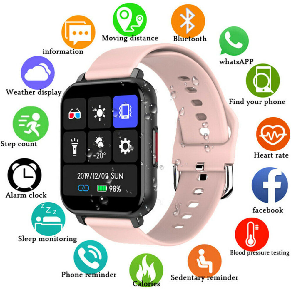 Smart Watch Womens Bluetooth Watch Fitness Tracker Heart Rate