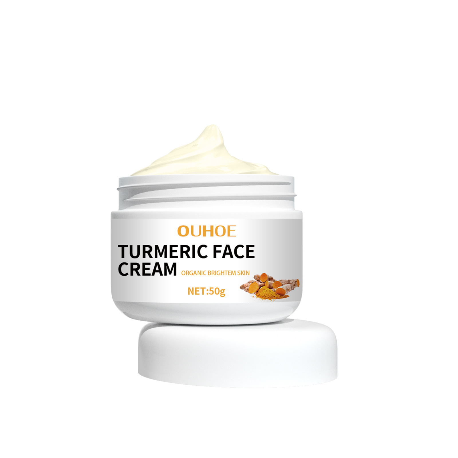 Turmeric Whitening Cream Dark Spot Correcting Melasma Freckle Removal Face Cream Pigmentation Treatment Anti Wrinkle Lift Firm Moisturize Nourish