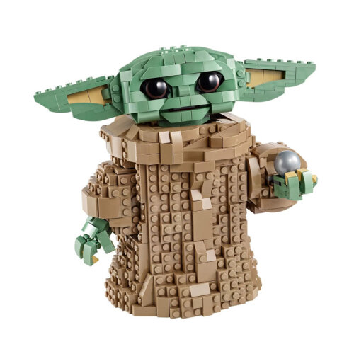 Disney Movie Character Yoda Baby Building Block Cartoon Anime Doll Model Bricks For Kids Adults Gifts