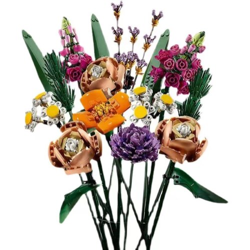 Creator Expert Flower Bouquet 10280 Flower Building Blocks Flower Bouquet Decoration Toys Fit Lego