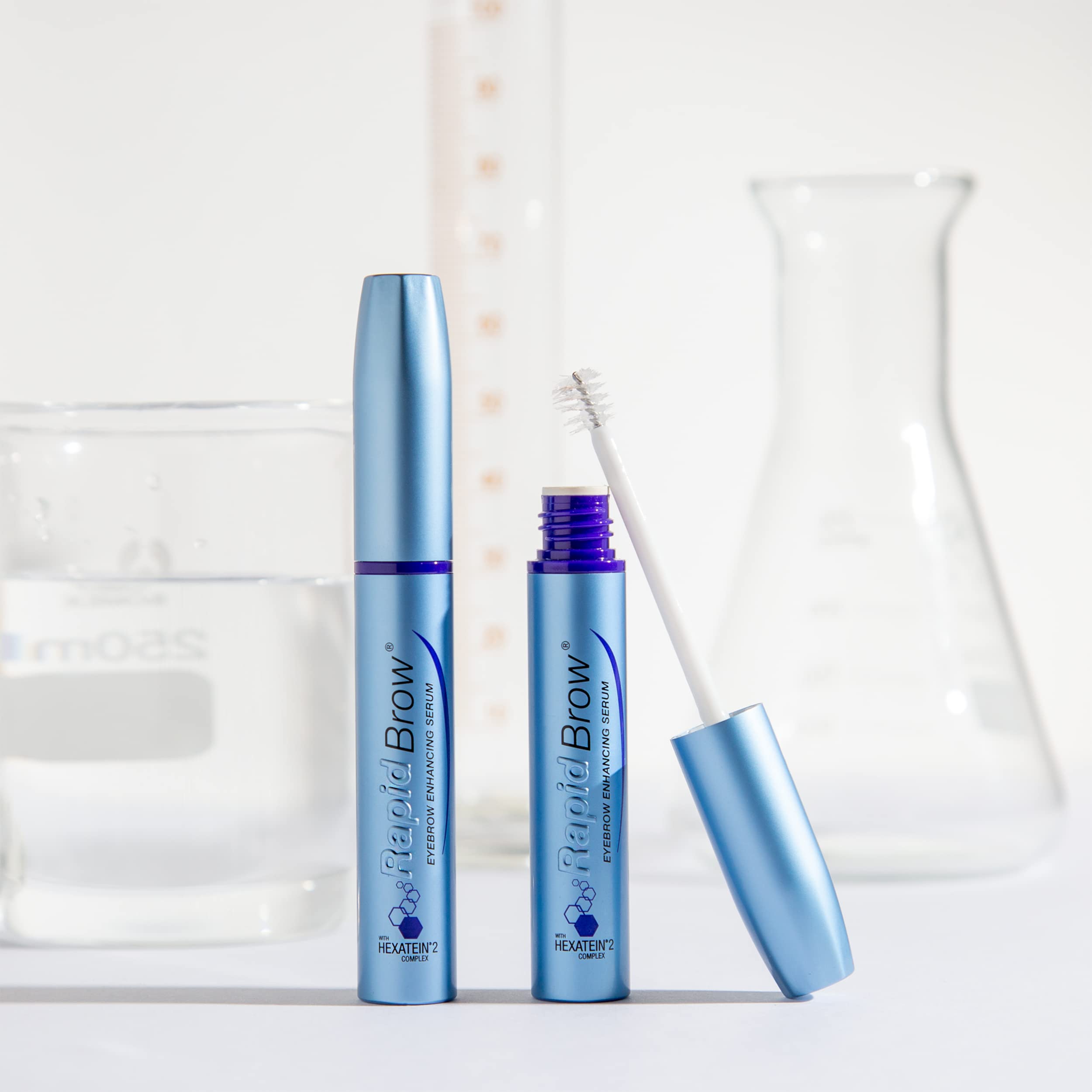 RapidBrow Eyebrow Enhancing Serum for Thicker Fuller and Healthier Looking Brows a Deeply Nourishing and Scientifically Inspired Formula