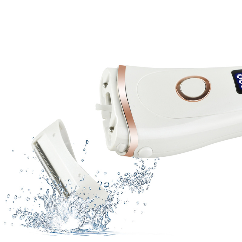 LCD Display Electric Shaver for Women USB Rechargeable Hair Removal Device