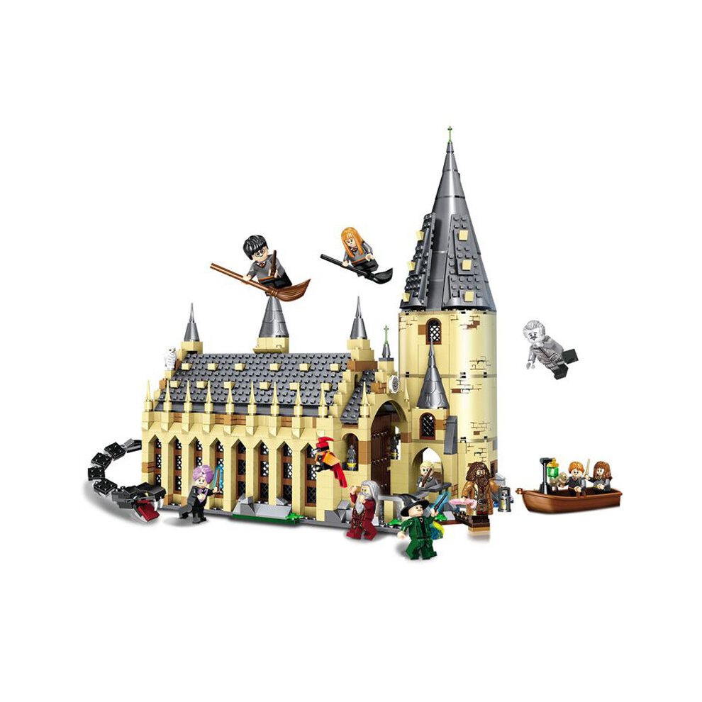 Harry Potter Hogwarts Great Hall Castle Series Blocks Fit for Lego Xmas Gift