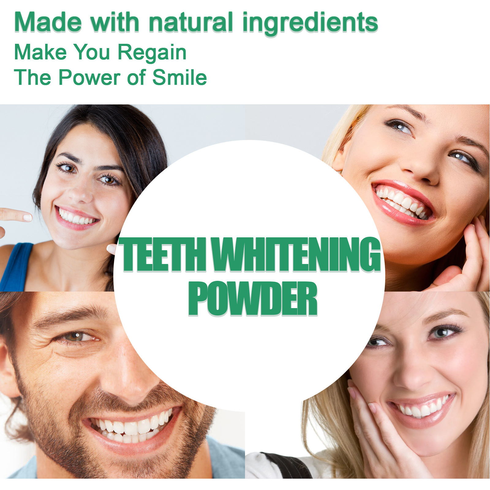 Teeth Whiteners 7 Day Teeth Whitening Powder Remove Plaque Stains Toothpaste Deep Cleaning Fresh Breath Oral Hygiene Dentally Tools Teeth Care