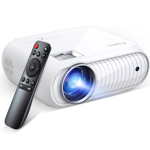 Projector Home Theatre projector 1080P Full HD Supported Upgraded 12000 Lux Video Mini Projector Compatible with iOS Android Tablet PC TV Stick USB DVD Game