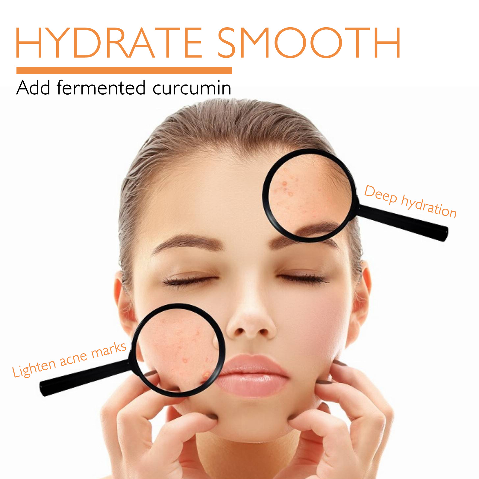 (1 PC) Turmeric Face Essence Anti Oxidant Brightening Nourish Moisturizing Skin Essence Blemishes Lighten Acne Marks Fade Melanin Freckle Repair Essence Skin Care