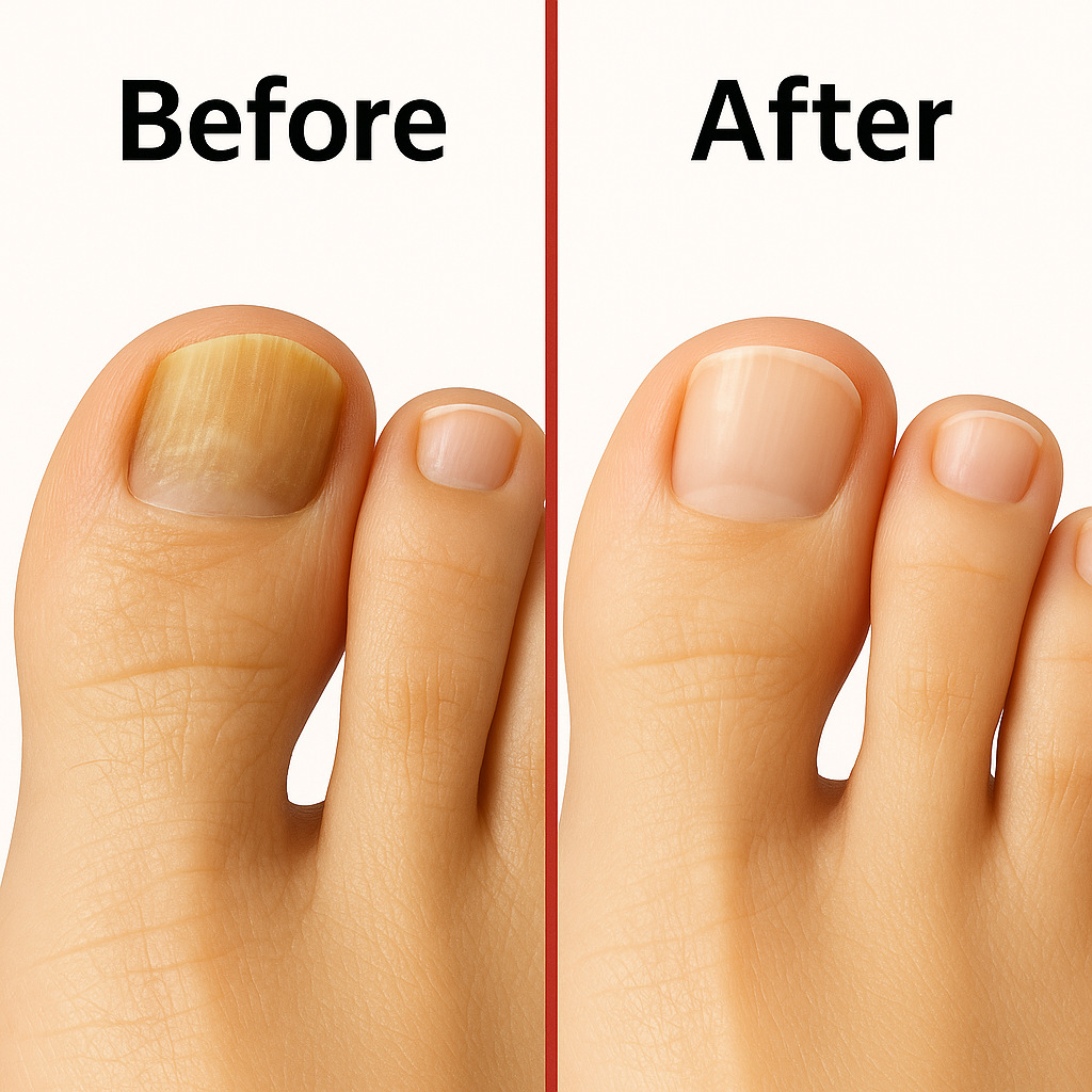 Antifungal Nail Repair Solution Treatment for Discoloured Nails Daily Home Care Clear 15ml