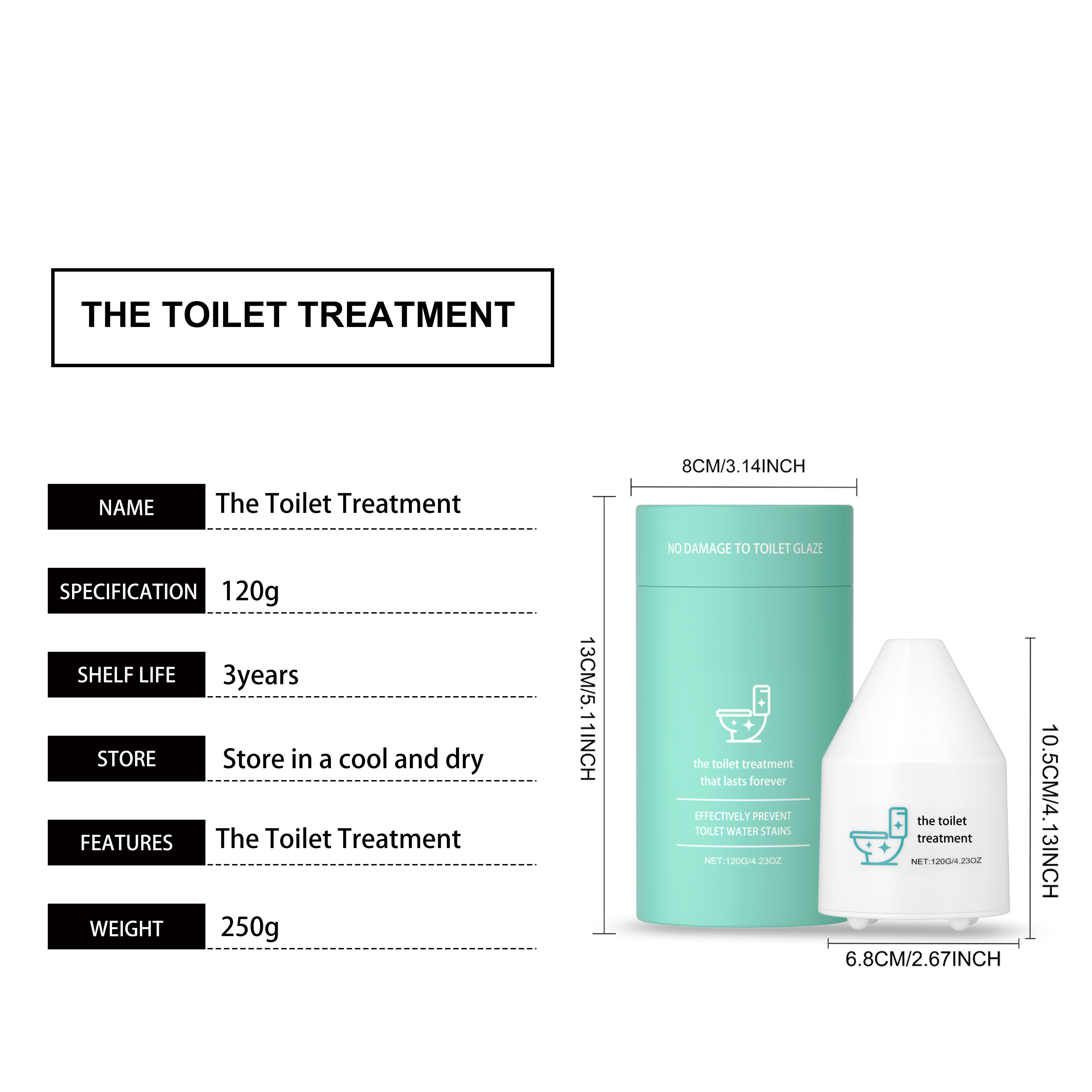 Toilet Cleaner Mild Stain Scale Remove Clean Bathroom Bowl Fresh Odor Eliminate Cleansing Foam Dispensing Type