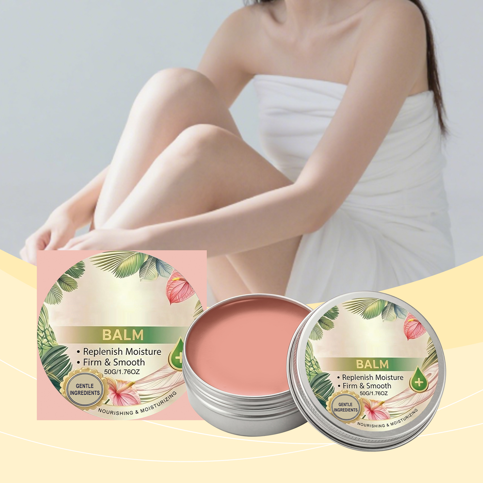 Skin Care Ointment Mild Ingredients Light Soft Texture Smooth Moisture Lock Hydrating Cream Protect Body Complexion
