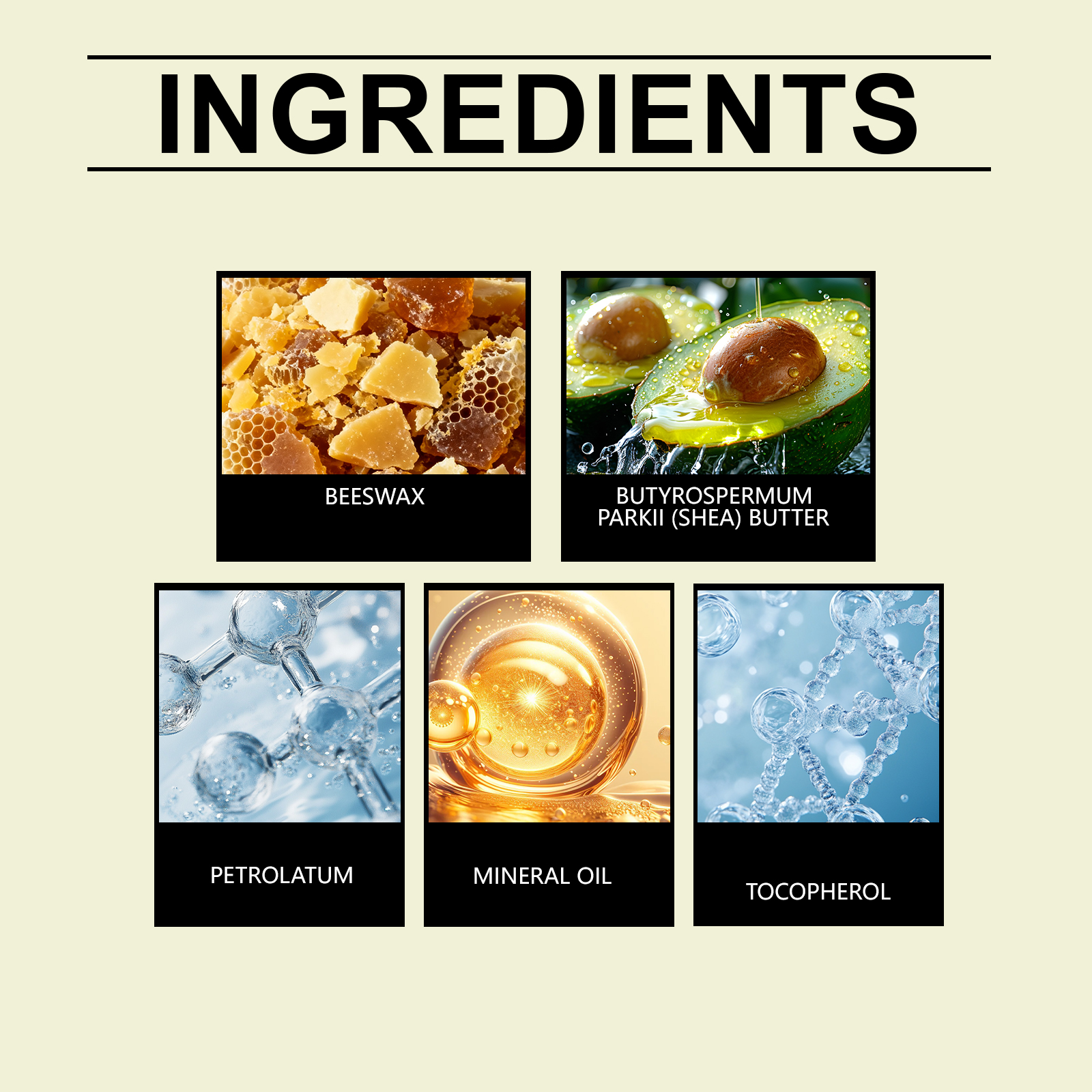 Skin Care Ointment Mild Ingredients Light Soft Texture Smooth Moisture Lock Hydrating Cream Protect Body Complexion
