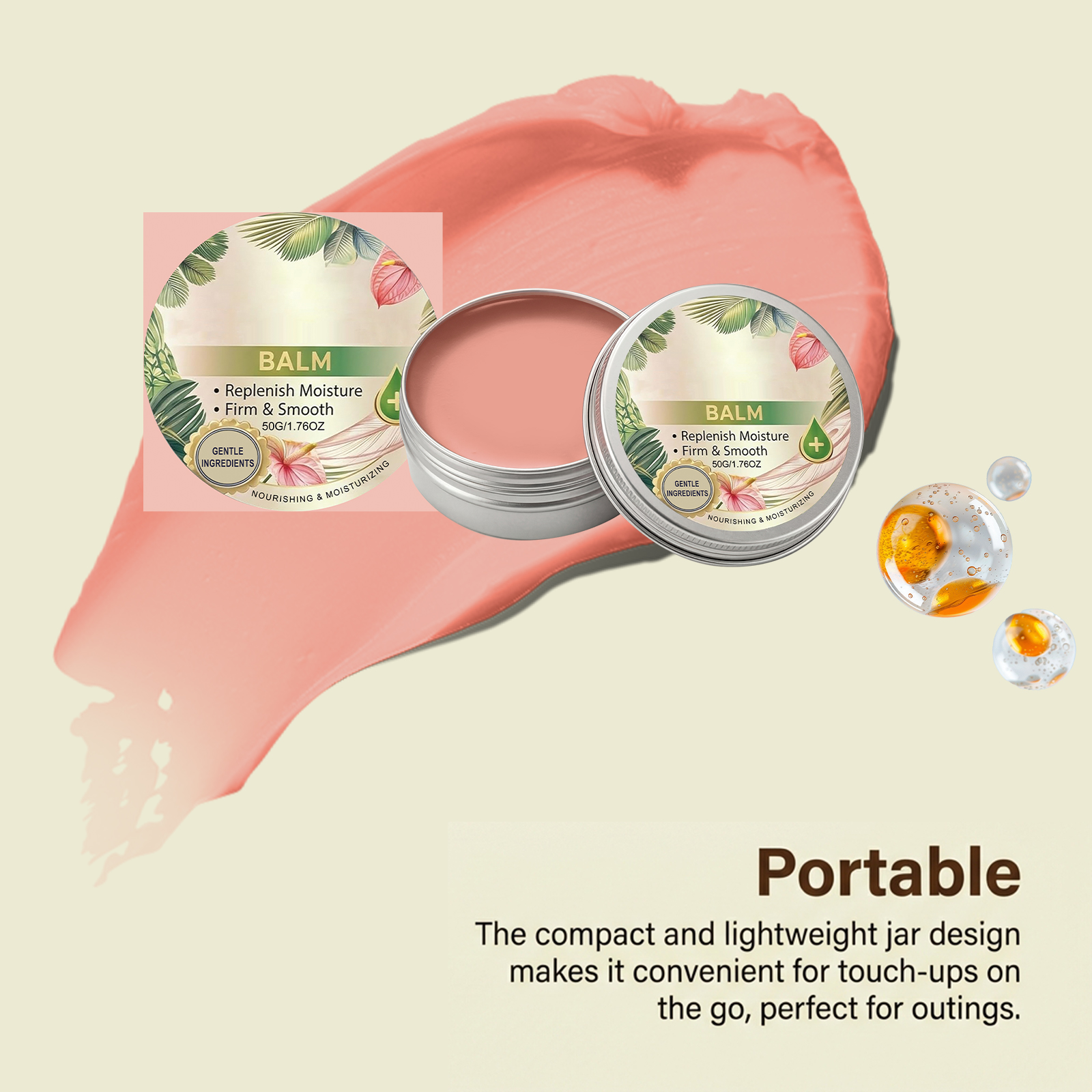 Skin Care Ointment Mild Ingredients Light Soft Texture Smooth Moisture Lock Hydrating Cream Protect Body Complexion