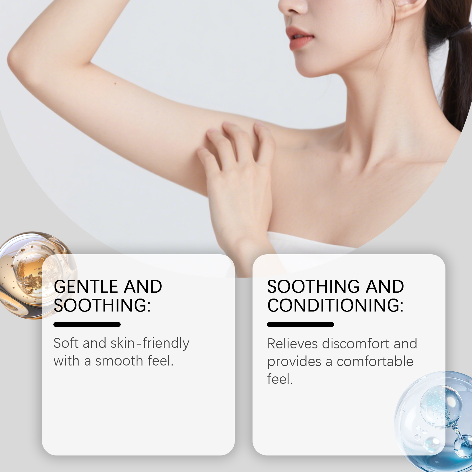 Cyperus Rotundus Hair Removal Essential Oil Mild Nourishing Clean Tender Care Clean Body Skin Hair