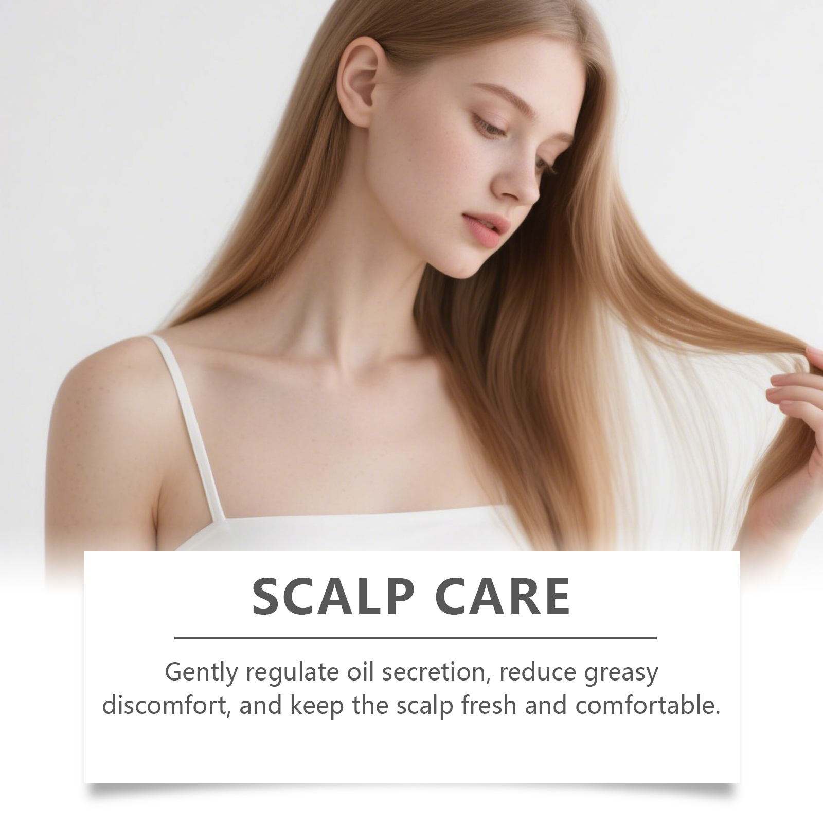 Refreshing No Rinse Hair Spray Lightweight Oil Removing Fluffy Smooth Nourishing Care For Hair