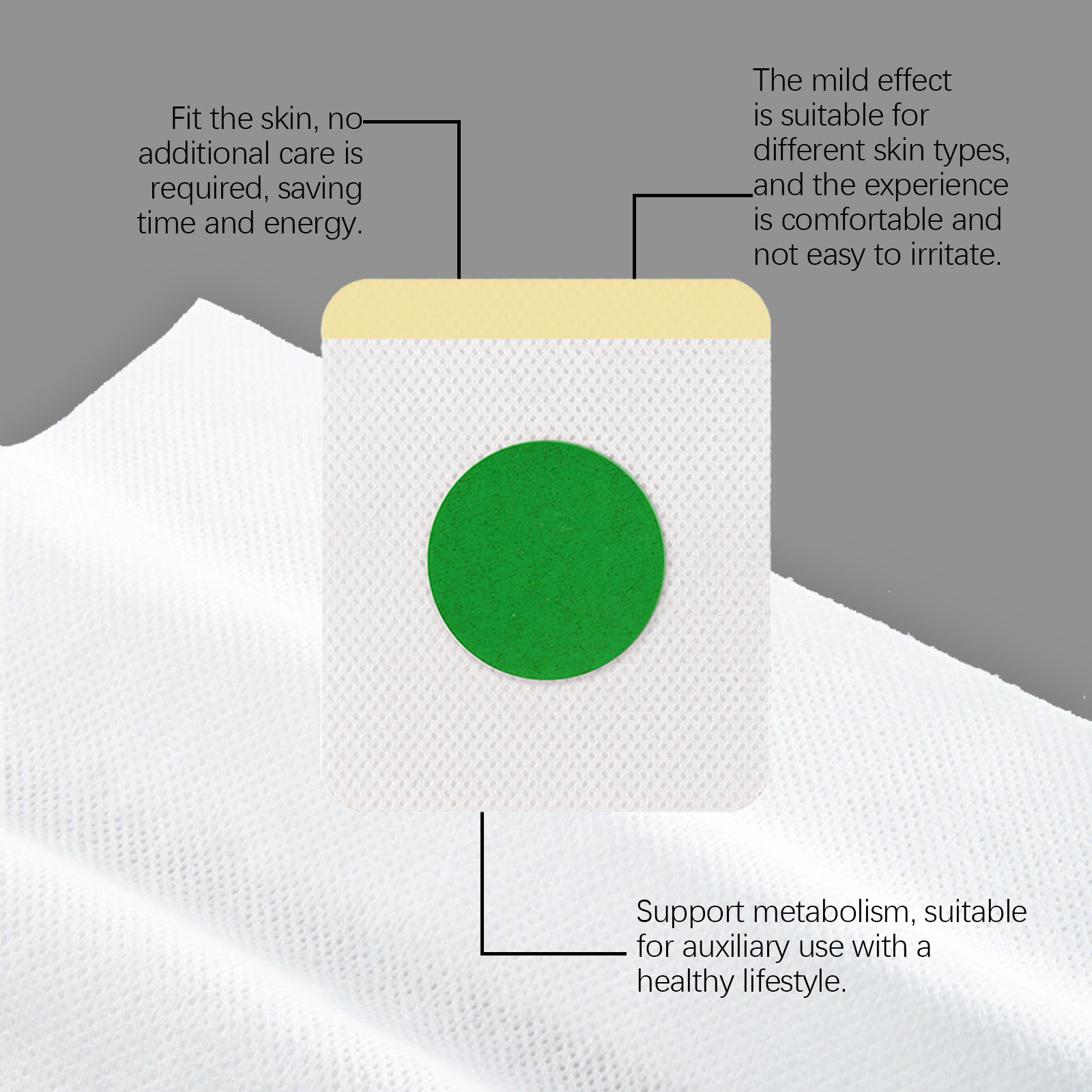 Herbal Body Care Patch Mild Gentle Comfort External Lazy Daily Figure Skin Treatment