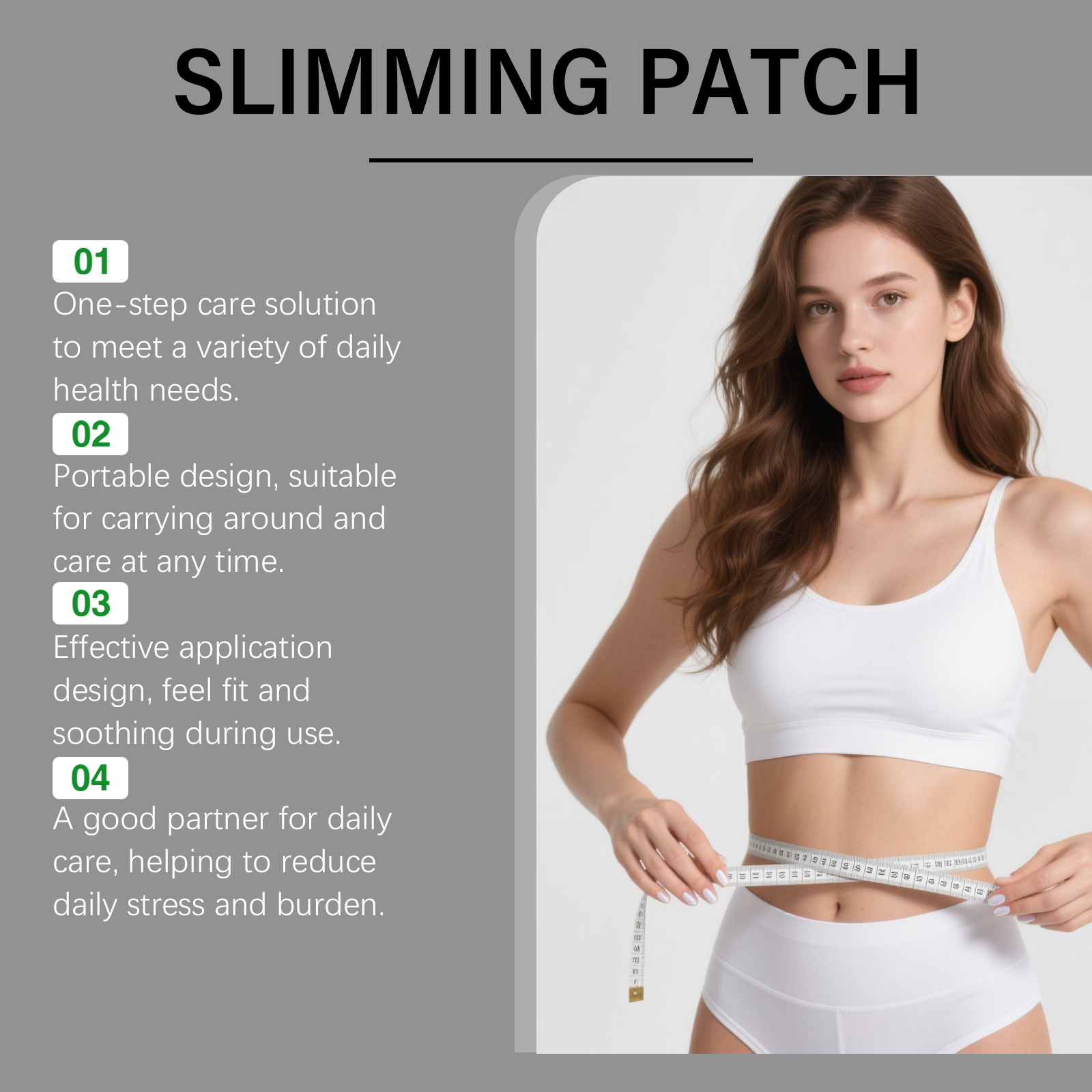 Herbal Body Care Patch Mild Gentle Comfort External Lazy Daily Figure Skin Treatment