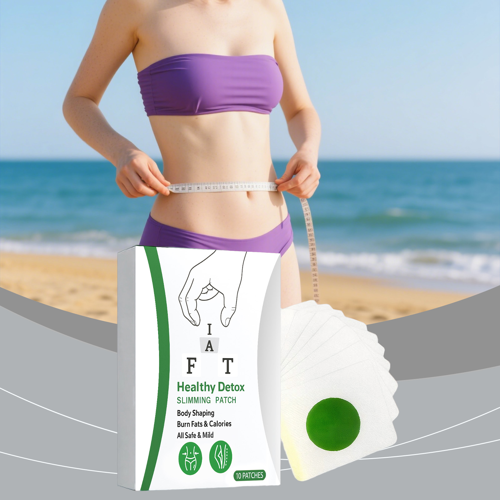 Herbal Body Care Patch Mild Gentle Comfort External Lazy Daily Figure Skin Treatment