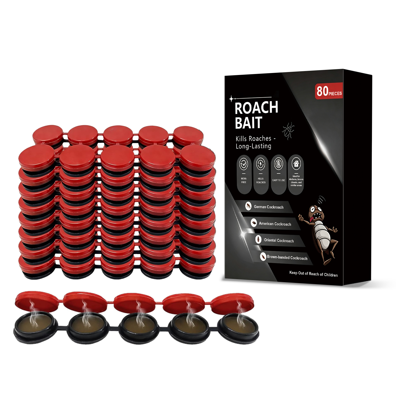 Cockroach Bait Agent Daily Household Insect Repellent Indoor Living Room Kitchen Bedroom