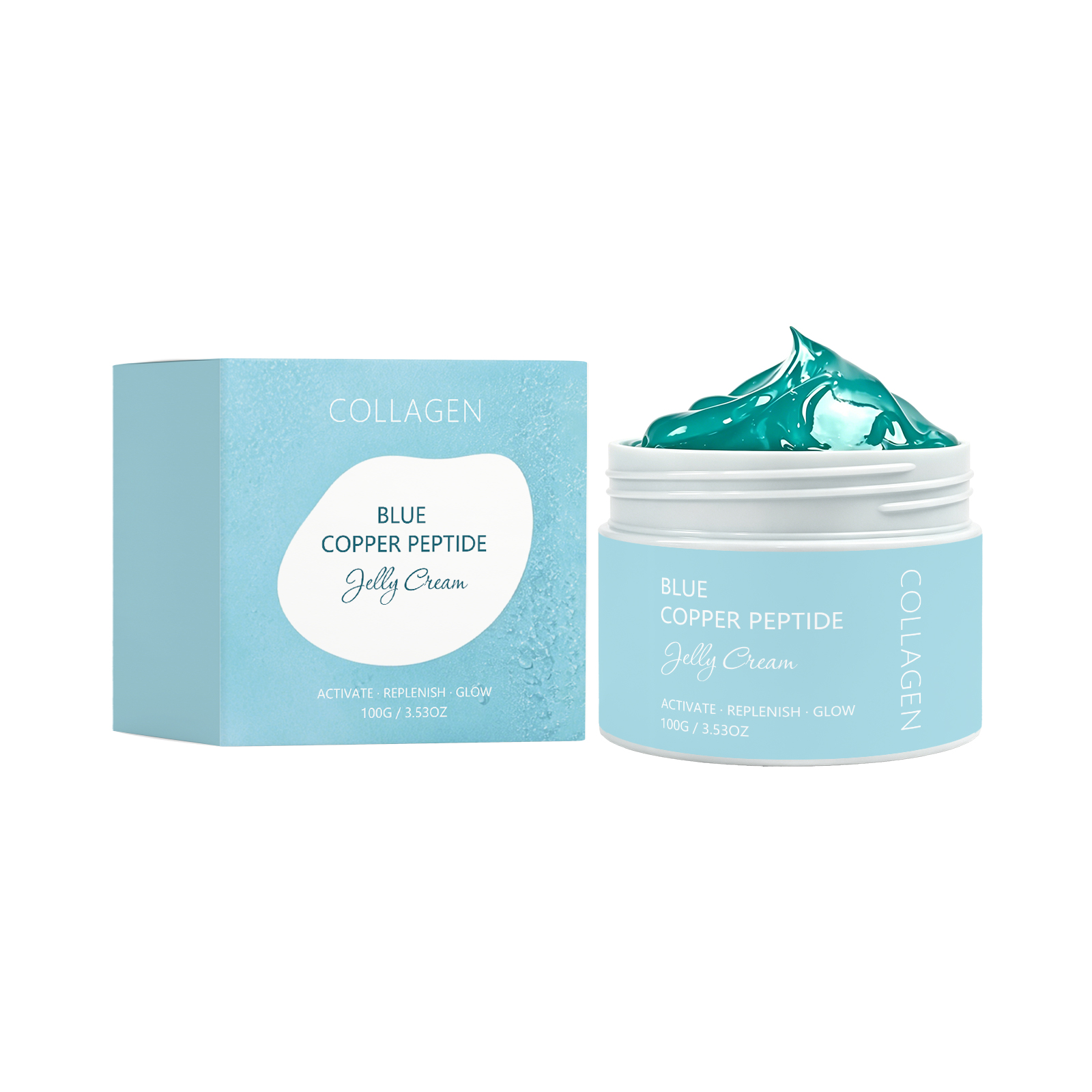 Facial Moisturizing Gel Mild Formula Hydrating Soft Smooth Skin Refreshing Delicate Daily Face Care
