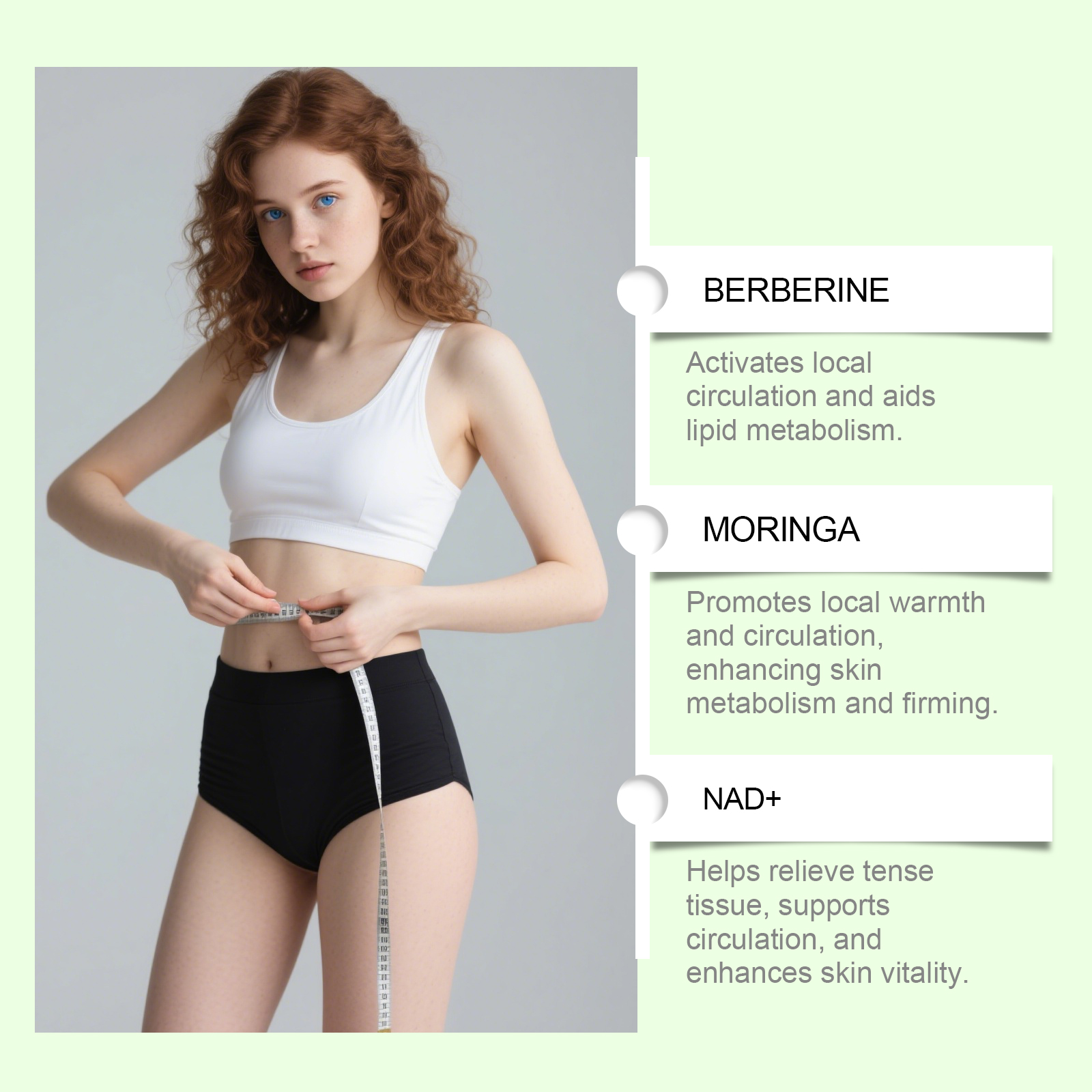 Moringa Body Care Patch Soft Light Close Fit Mild Nourish Portable Skin For Human Body