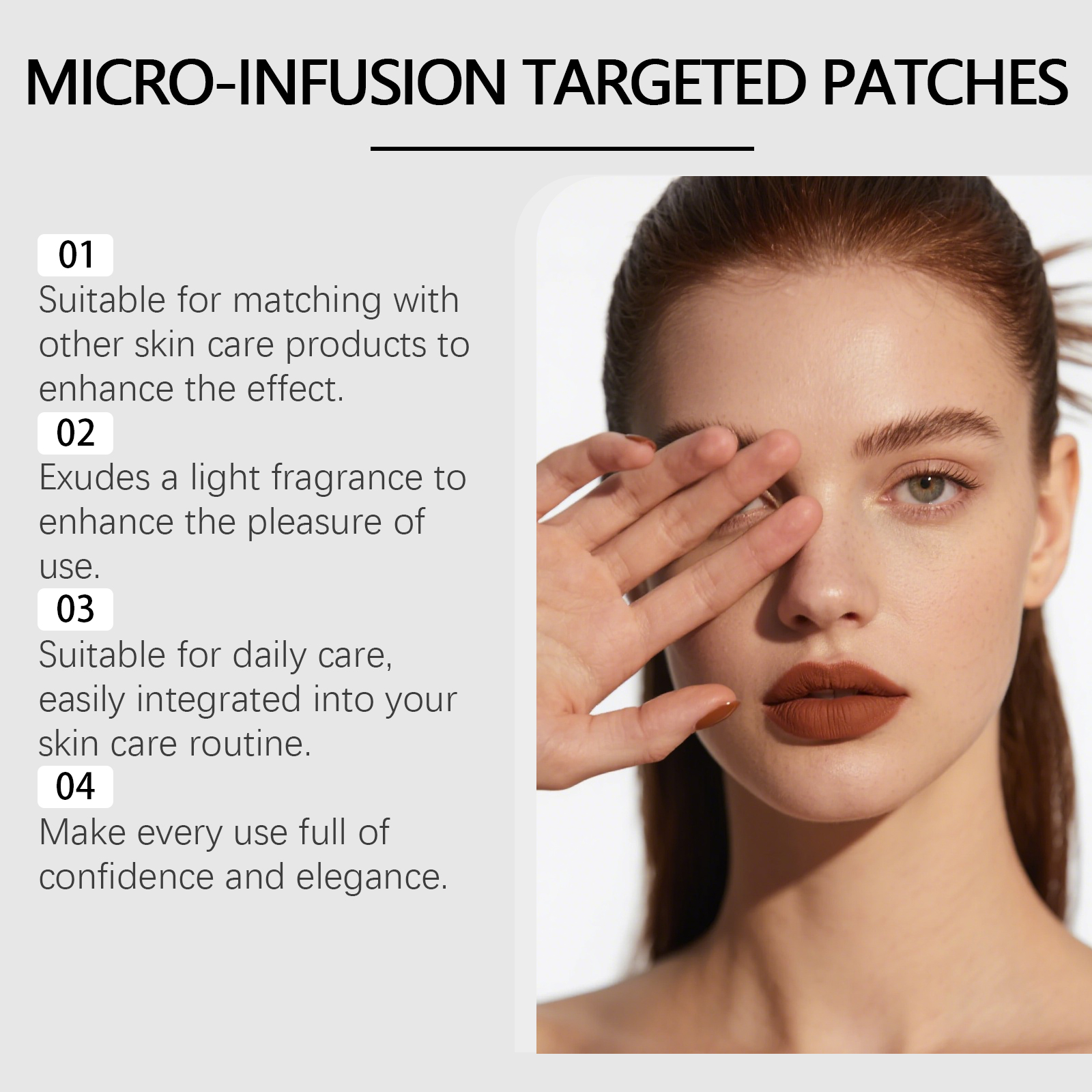 Eye Patch Daily Moisturizing Nourishing Soft Hydrating Portable Sheet For Eye Skin Surrounding Fine Lines