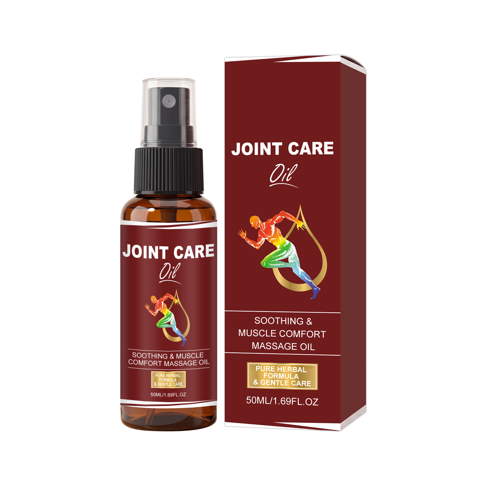 Joint Care Oil Gentle Mild Comfortable Elbow Knee Waist Light Refreshing Breathable Daily Smear Massage