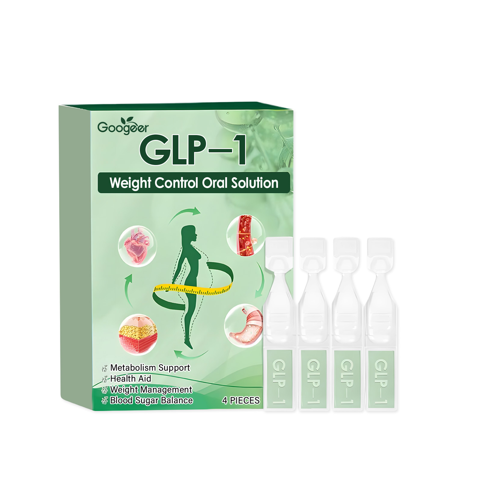 Metabolic Health Drops For Comprehensive Physical Body Treatment And Daily Wellness Support Formula