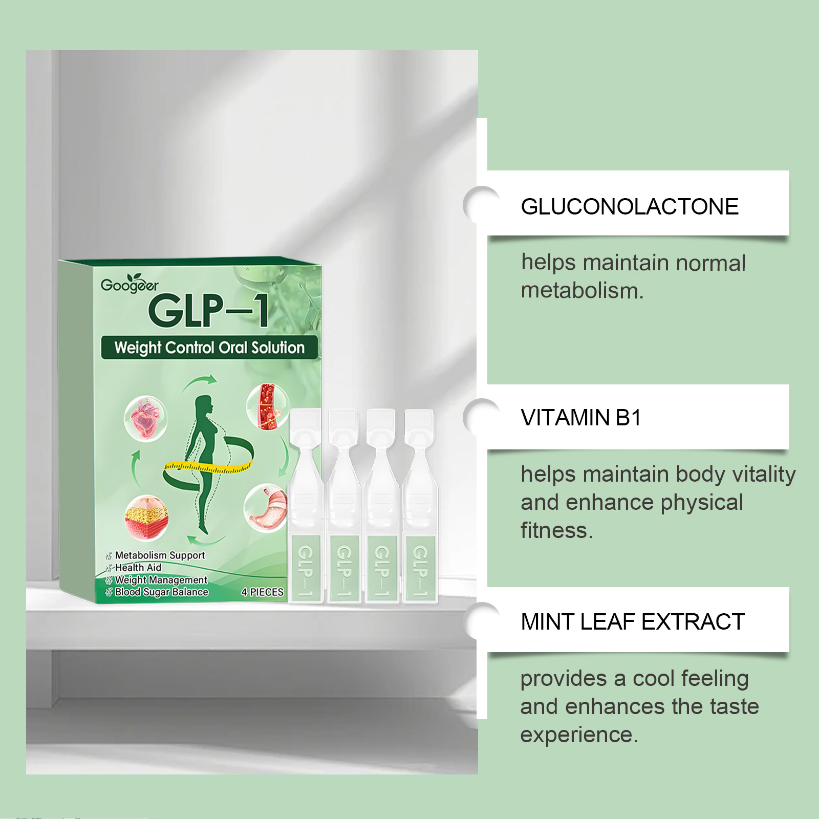 Metabolic Health Drops For Comprehensive Physical Body Treatment And Daily Wellness Support Formula