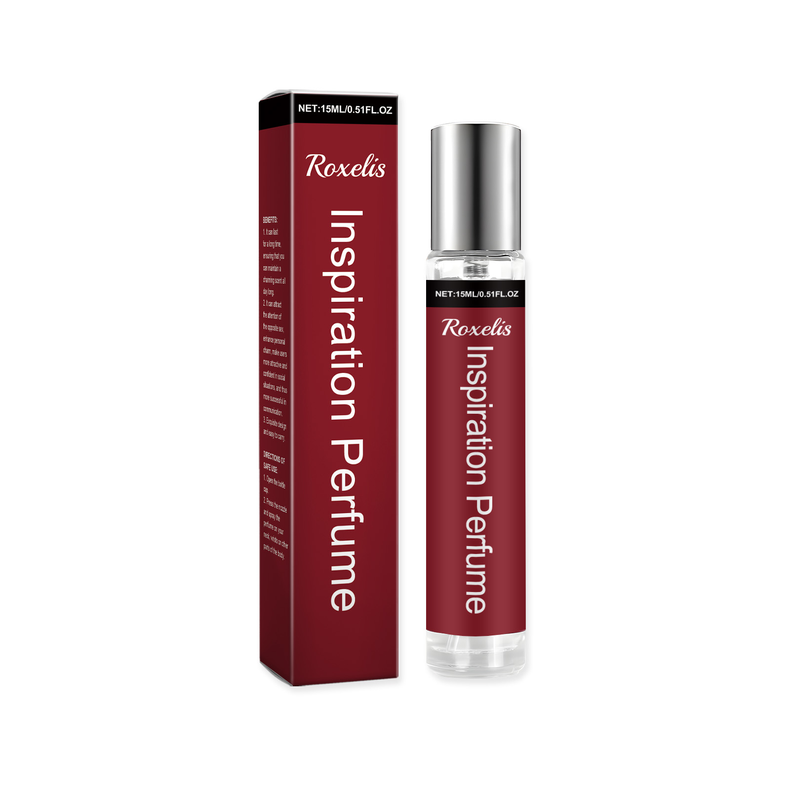 Inspiration Rouge Perfume Almond Saffron Fresh Light Floral Fruity Woody Charming Longlasting Dating Atmosphere Scent