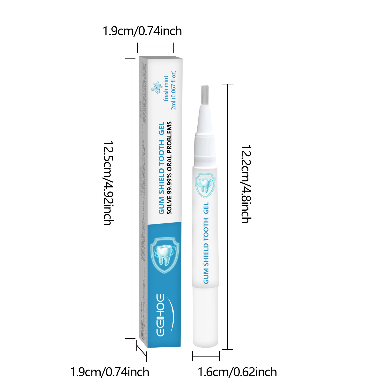 Gum Care Gel Pen Oral Hygiene Stain Remover For Teeth And Gum Health Daily Protective Treatment