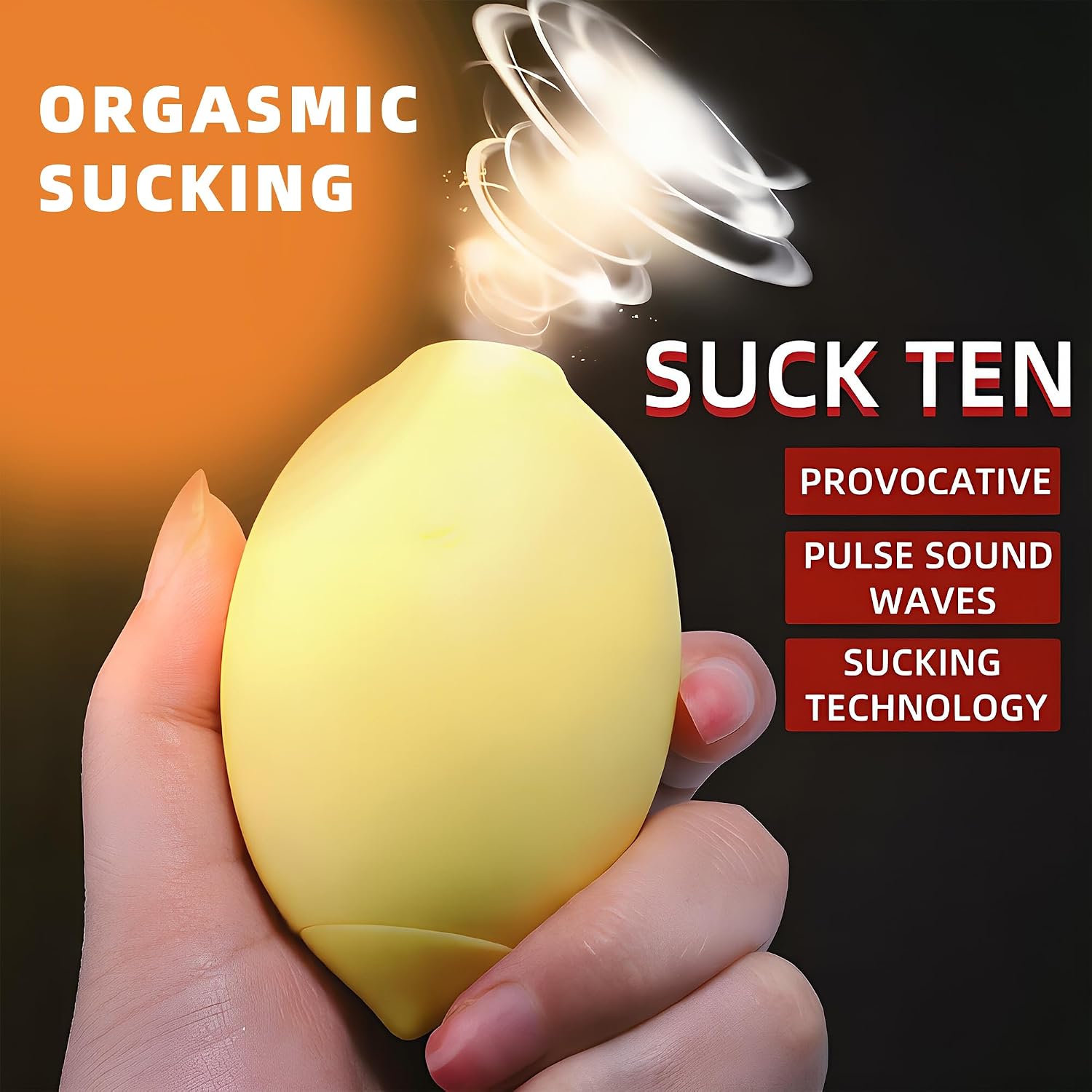 Sex Toy Vibrators for Women Clitorise Stimulator Sucker Clitoralsuction Toy Lemon Sex Toys Couples Female Clit Sucker Panty Vibabrator Waterproof Adult Toys