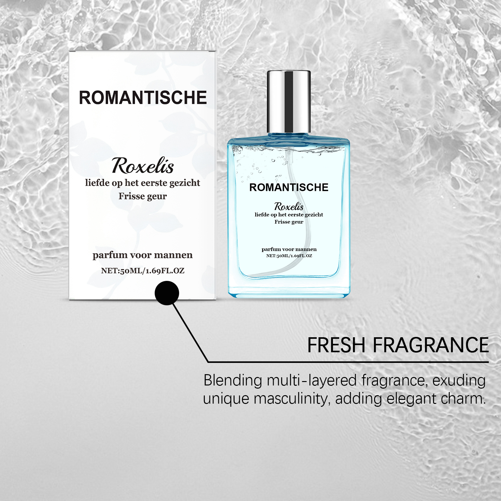 Men Eau De Cologne Long Lasting Fresh Scent For Daily Wear And Romantic Occasions